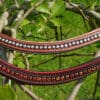 Pink Equine Sport Colour Piped Wave Browband 4