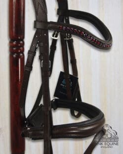 tyffany padded english bridle