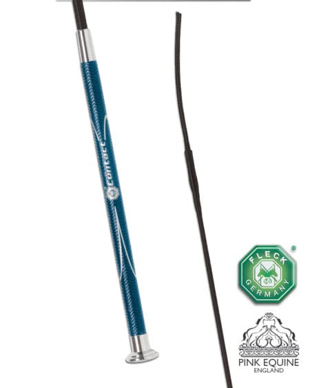 Fleck 3013 Contact Dressage Whip Blue