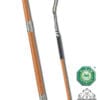 Fleck Antique Ferrules Dressage Whip Mandarin