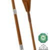 Fleck Braided Leather Horse Whip