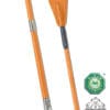 Fleck Antique Ferrules Riding Crop Orange