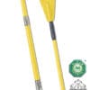Fleck Antique Ferrules Riding Crop Yellow