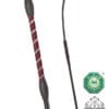 Fleck Balance Crystal Dressage Whip Burgundy