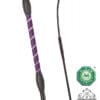 Fleck Balance Crystal Dressage Whip Purple