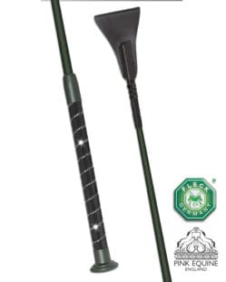 Fleck Silk Touch horse riding whip