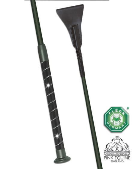 Fleck Silk Touch horse riding whip