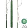 Fleck Drop Lash Driving Whip Dark Green