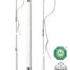 Fleck Drop Lash Driving Whip White