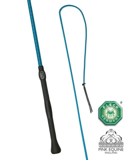 Fleck Evo Grip Dressage whip in hand whip