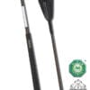 Fleck Personalized Riding Crop Anthracite Orange