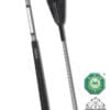 Fleck Personalized Riding Crop Silver Blackberry