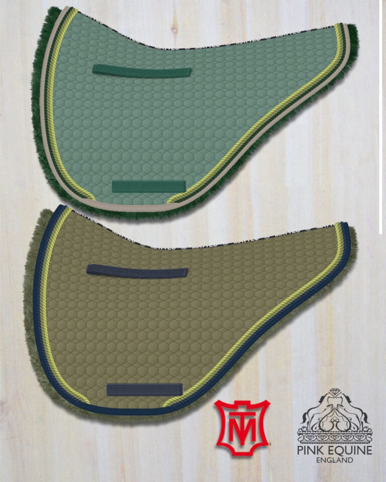 Mattes Western Endurance Saddle Pad Pink Equine