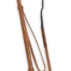 Fleck Braided leather Riding Crop Light Brown