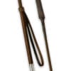 Fleck Jumping Crop Brown