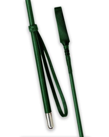 Fleck Jumping Crop Green