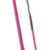 Pink Leather Braided Horse Whip