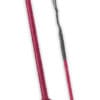 red leather braided horse whip