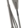 Grey leather riding crop