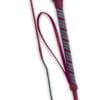 Burgundy Riding Crop Whip