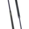 Dark Blue Orange striped showjumping whip