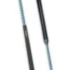 Light Blue striped showjumping whip