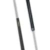 Silver showjumping whip