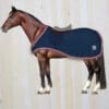 Mattes Horse Cooler Fleece Rug with saddle cutout