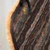 Mattes Luxury Sheepskin Dog Bed Brown Pattern 2
