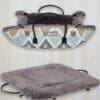 Mattes fluffy bed for dogs