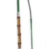 Dark Green Fleck Bamboo Handled Dressage Whip