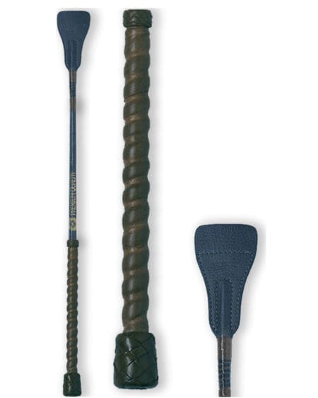 Blue Black Horse Jumping Whip