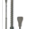 Grey Horse Jumping Whip