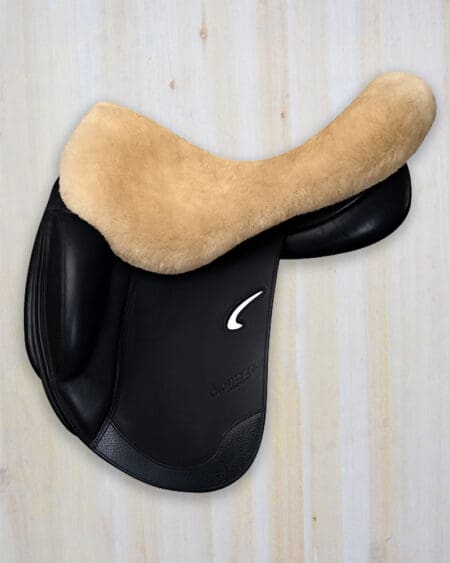 Mattes English Sheepskin saddle seat covers