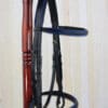 Pink Equine Black Royal Blue Padded Bridle