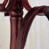 Pink Equine Grackle Crystal Bridle Red