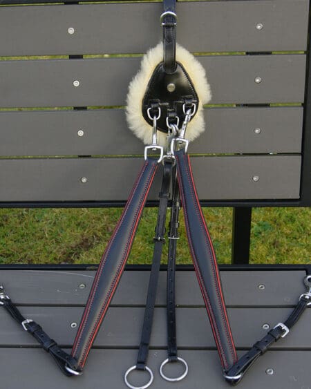 Pink Equine Leather Headcollar DSC02999