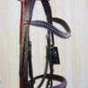 Pink Equine Purple Wave Bridle Cob Size