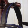 Pink Equine Purple Wave Bridle Cob Size Crown Part