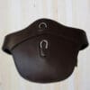 Pink Equine Stud Girth Brown