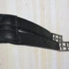 Pink Equine Stud Girth End Top Side Black Stitching