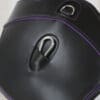 Pink Equine Stud Girth End Top Side Violet 135cm Close up