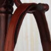 Pink Equine Tan Black Padded Bridle Crown Part