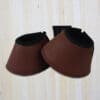 Sport Leather Bell Boots Full Tan with Black Stitching