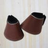 Sport Leather Bell Boots Full Tan with White Stitching