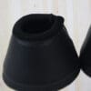 Sport Leather Bell Boots Small Pony Black Close Up