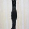 Sport Leather Dressage Girth Black with White Piping 65cm