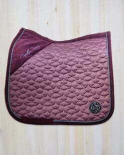 HKM Cavalli Puri Saddle Pad - Dressage - Dusky Pink - Full