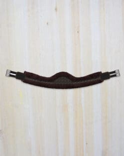 Mattes Cotton Crescent Sheepskin Girth 135cm - Brown