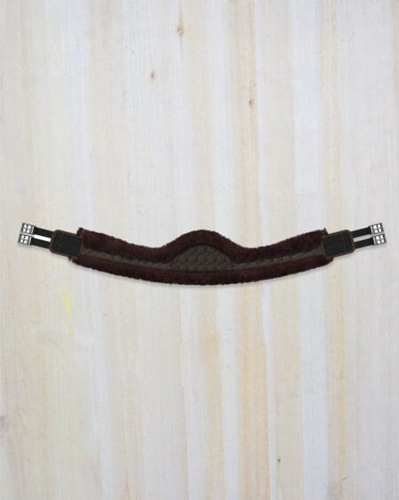 Mattes Cotton Crescent Sheepskin Girth 135cm - Brown 1 Cotton Crescent 135cm Brown